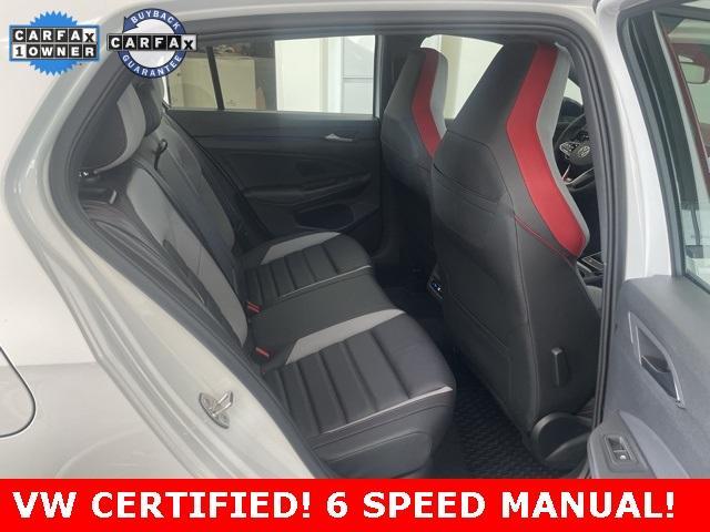 Photo of 2024 Opal White W / Black Roof Volkswagen Golf GTI