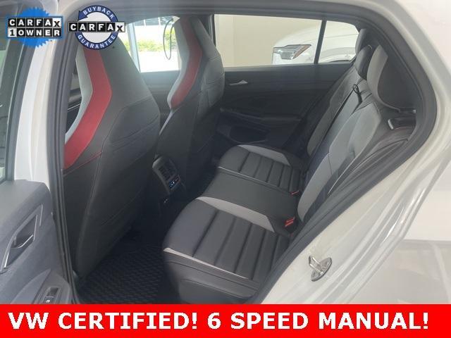 Photo of 2024 Opal White W / Black Roof Volkswagen Golf GTI