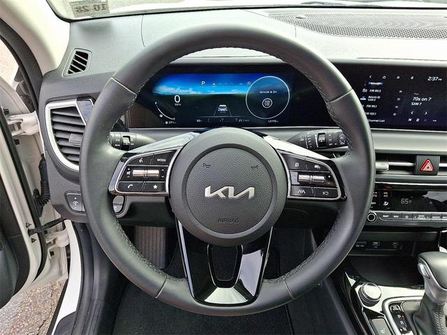 Photo of 2024 Clear White/Black Roof Kia Seltos