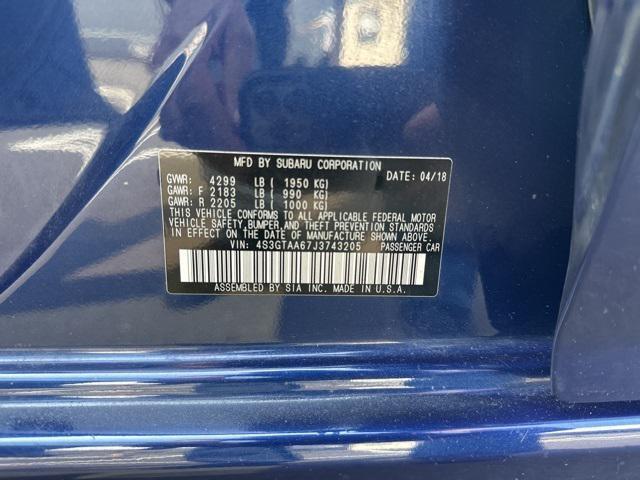 Photo of 2018 Lapis Blue Pearl Subaru Impreza
