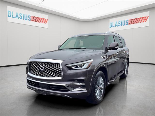 Photo of 2022 Anthracite Gray INFINITI QX80