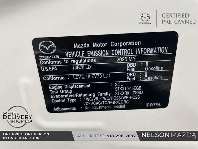 Photo of 2025 Rhodium White Metallic Mazda CX-5