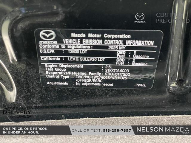 Photo of 2025 Jet Black Mica Mazda CX-50