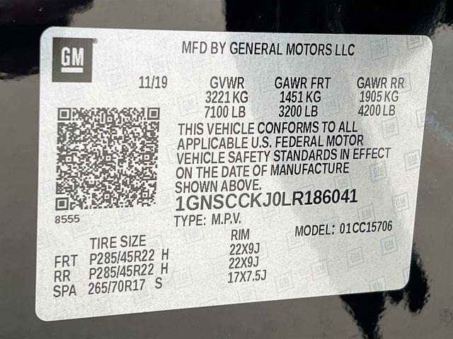 Photo of 2020 Black Chevrolet Tahoe