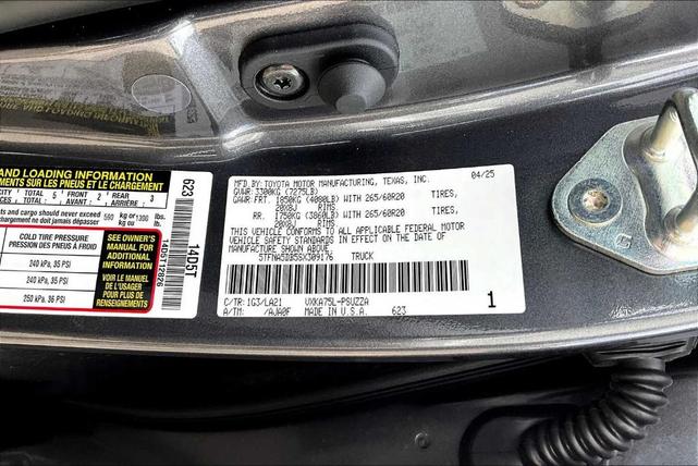 Photo of 2025 Gray Toyota Tundra