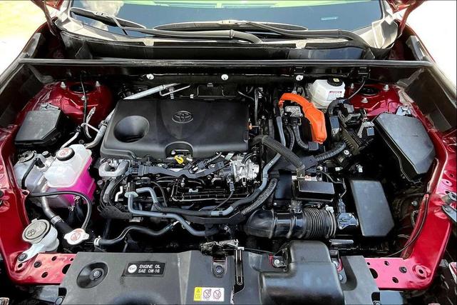 Photo of 2023 Ruby Flare Pearl Toyota RAV4 Hybrid