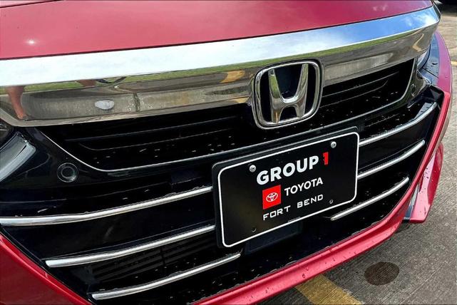 Photo of 2022 Radiant Red Metallic Honda Accord