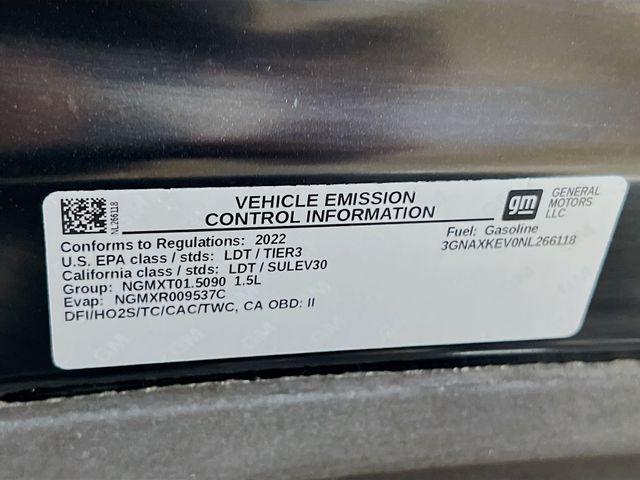 Photo of 2022 Mosaic Black Metallic Chevrolet Equinox