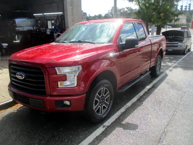Photo of 2015 Burgundy Ford F-150