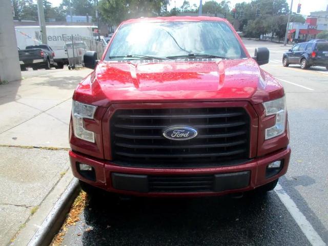 Photo of 2015 Burgundy Ford F-150