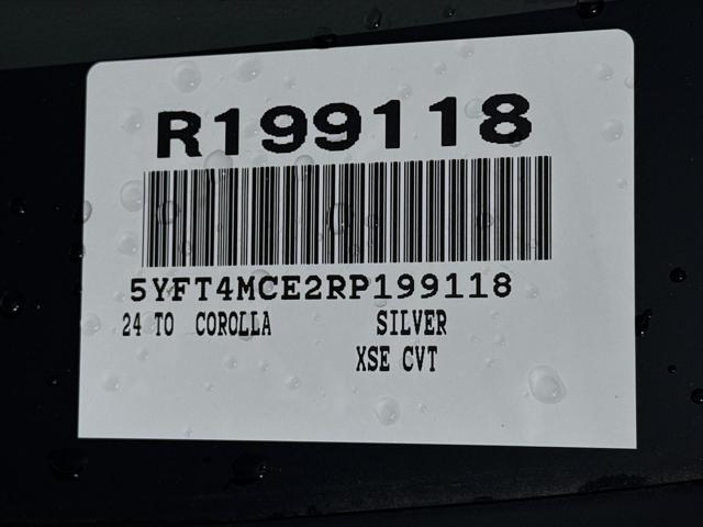 Photo of 2024 SILVER Toyota Corolla
