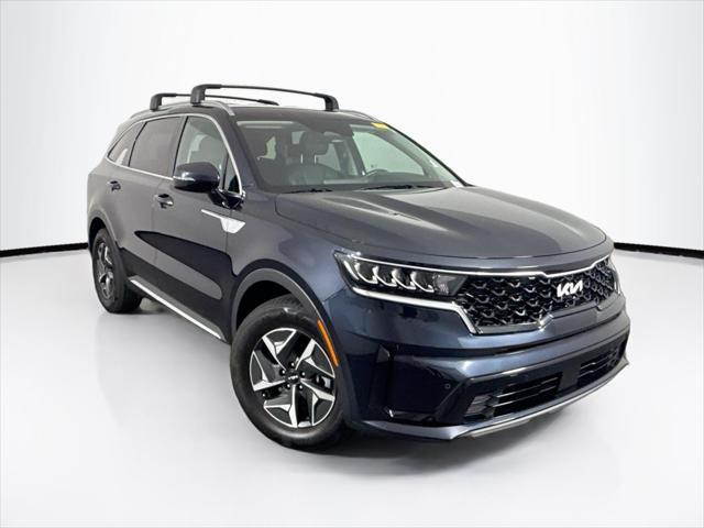 Photo of 2023 Gravity Blue Kia Sorento Hybrid