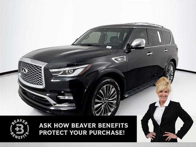 Photo of 2021 Black Obsidian INFINITI QX80