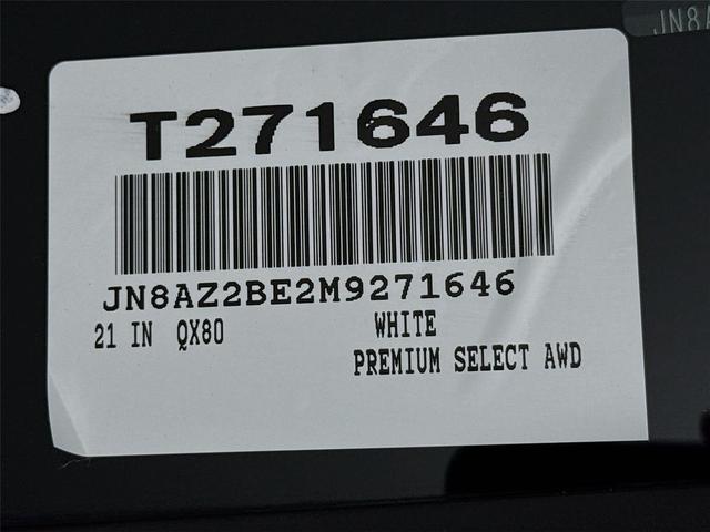 Photo of 2021 Black Obsidian INFINITI QX80