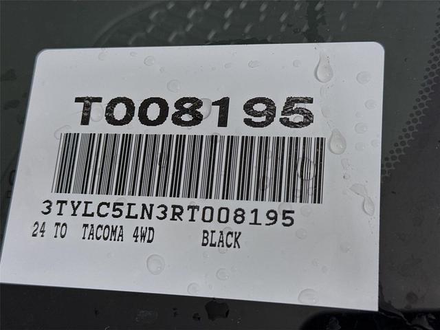 Photo of 2024 Black Toyota Tacoma