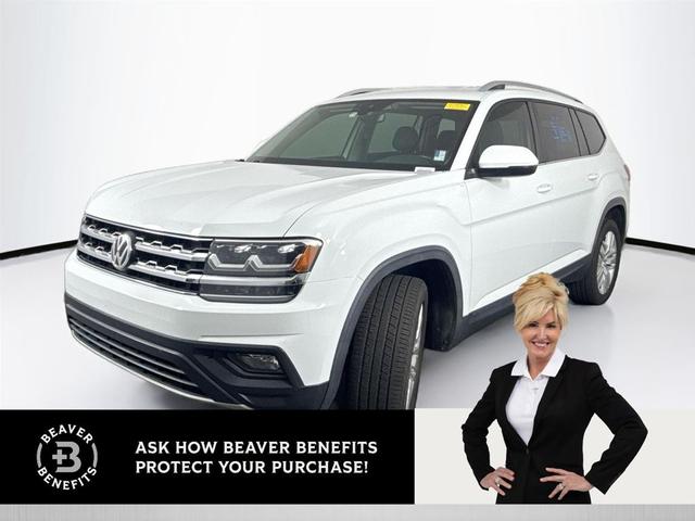 Photo of 2019 Pure White Volkswagen Atlas