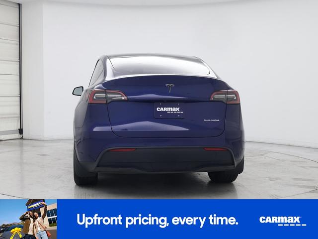 Photo of 2021 Blue Tesla Model Y