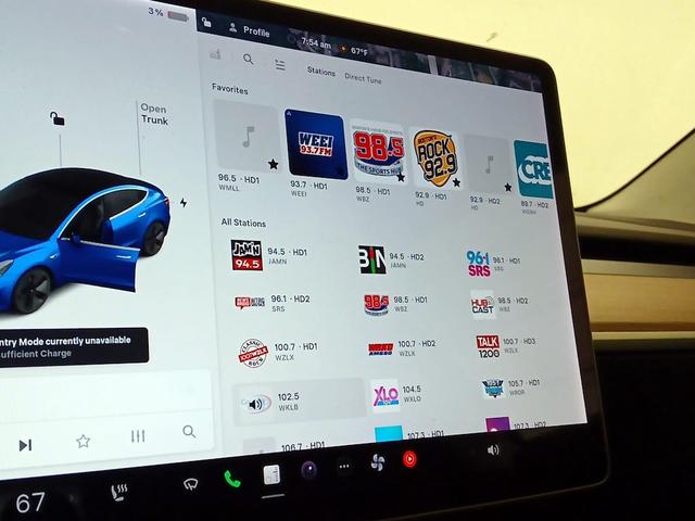 Photo of 2020 Blue Tesla Model 3