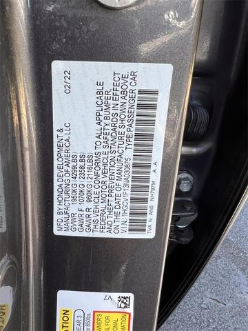 Photo of 2022 Modern Steel Metallic Honda Accord