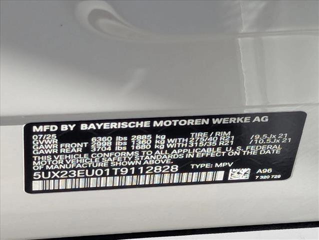 Photo of 2026 Mineral White Metallic BMW X5