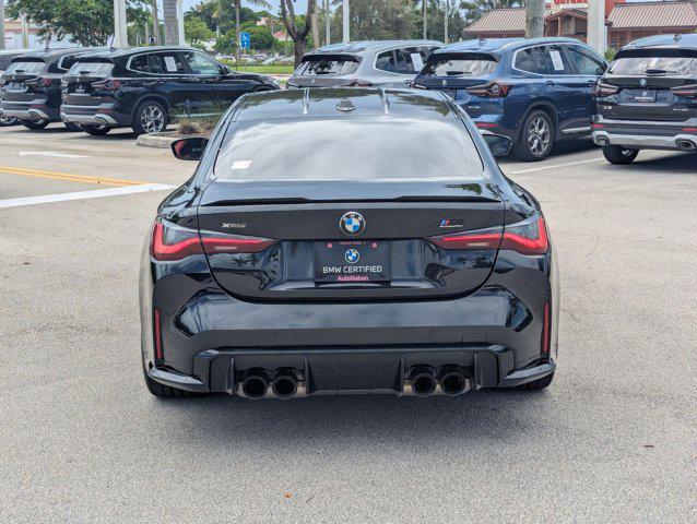 Photo of 2024 Black Sapphire Metallic BMW M4