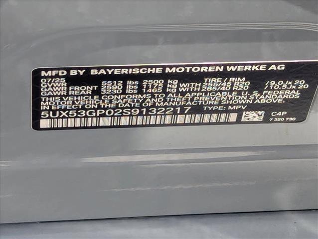 Photo of 2025 Brooklyn Grey Metallic BMW X3
