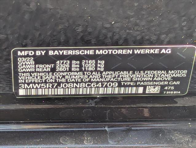 Photo of 2022 Black Sapphire Metallic BMW 330