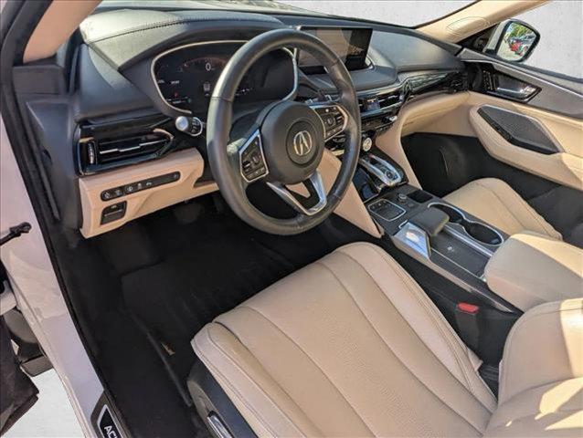 Photo of 2023 Platinum White Pearl Acura MDX