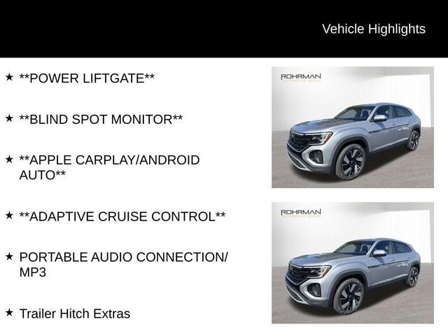 Photo of 2025 Silver Mist Metallic Volkswagen Atlas Cross Sport
