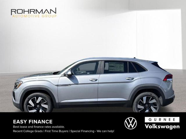 Photo of 2025 Silver Mist Metallic Volkswagen Atlas Cross Sport