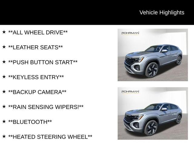 Photo of 2025 Silver Mist Metallic Volkswagen Atlas Cross Sport