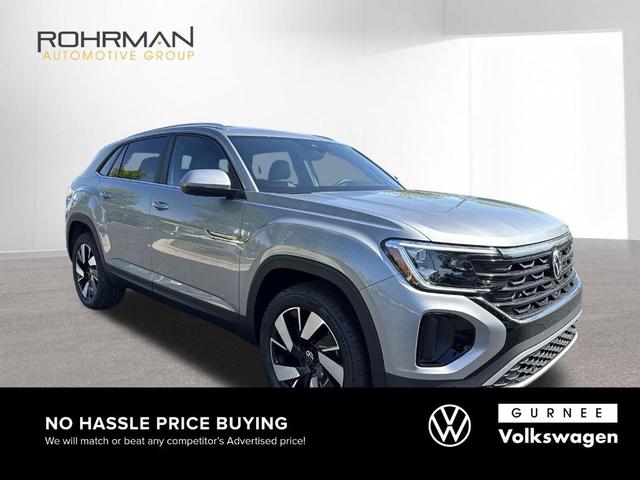 Photo of 2025 Silver Mist Metallic Volkswagen Atlas Cross Sport