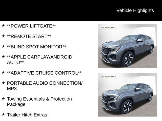 Photo of 2025 Platinum Gray Metallic Volkswagen Atlas Cross Sport