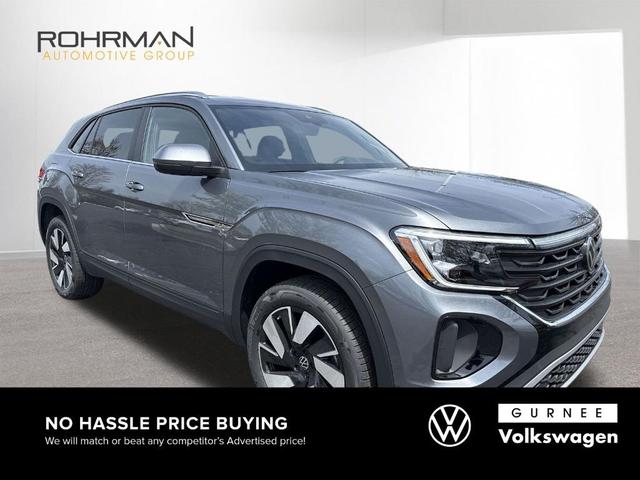 Photo of 2025 Platinum Gray Metallic Volkswagen Atlas Cross Sport