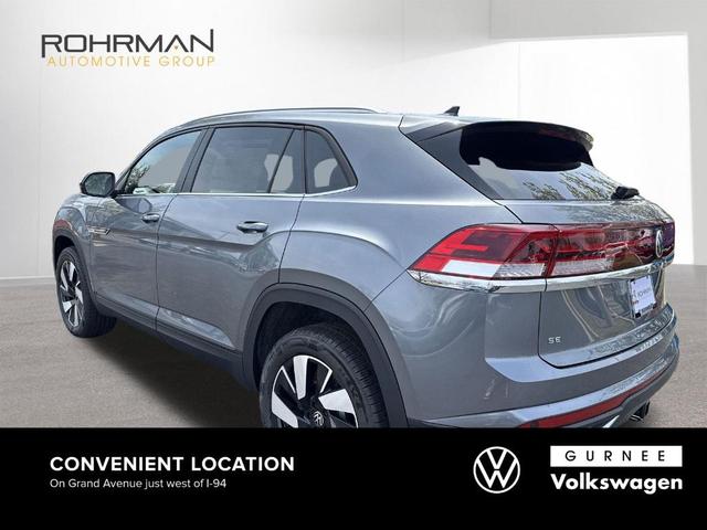 Photo of 2025 Platinum Gray Metallic Volkswagen Atlas Cross Sport