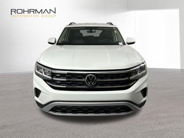 Photo of 2021 Pure White Volkswagen Atlas