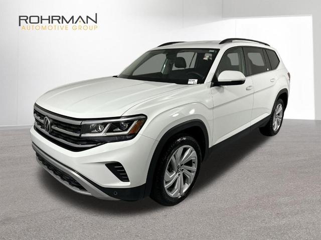 Photo of 2021 Pure White Volkswagen Atlas