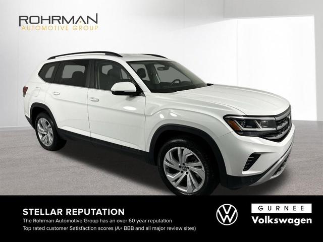 Photo of 2021 Pure White Volkswagen Atlas