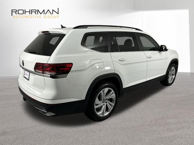 Photo of 2021 Pure White Volkswagen Atlas