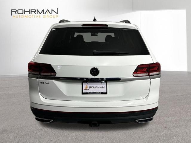 Photo of 2021 Pure White Volkswagen Atlas