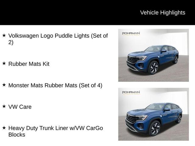 Photo of 2025 Mountain  Lake Blue Volkswagen Atlas Cross Sport