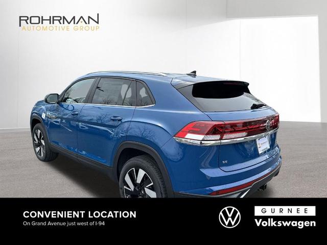 Photo of 2025 Mountain  Lake Blue Volkswagen Atlas Cross Sport
