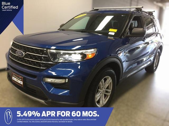 Photo of 2020 Atlas Blue Metallic Ford Explorer