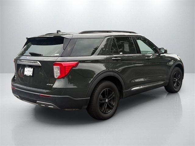 Photo of 2023 Green Metallic Ford Explorer