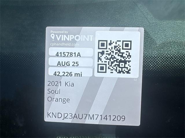 Photo of 2021 Mars Orange / Black Roof Kia Soul