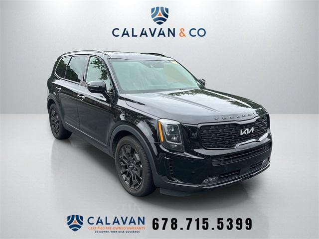 Photo of 2022 Ebony Black Kia Telluride