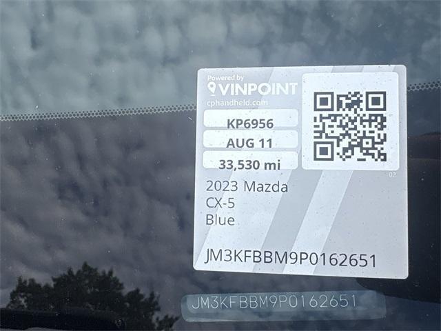Photo of 2023 Deep Crystal Blue Mica Mazda CX-5