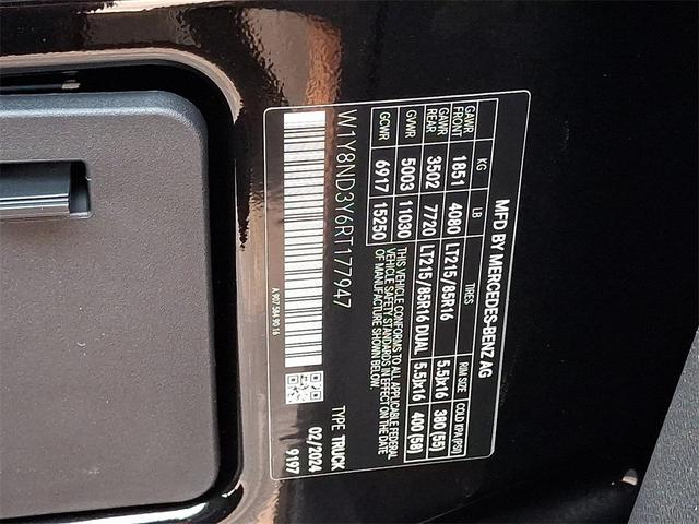 Photo of 2024 Obsidian Black Metallic Mercedes-Benz Sprinter 3500XD