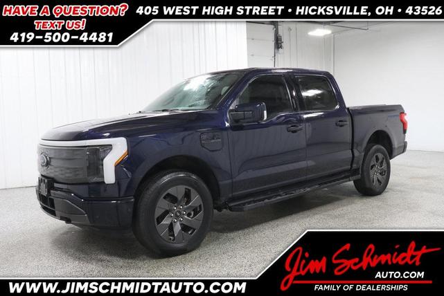 Photo of 2023 Antimatter Blue Metallic Ford F-150 Lightning