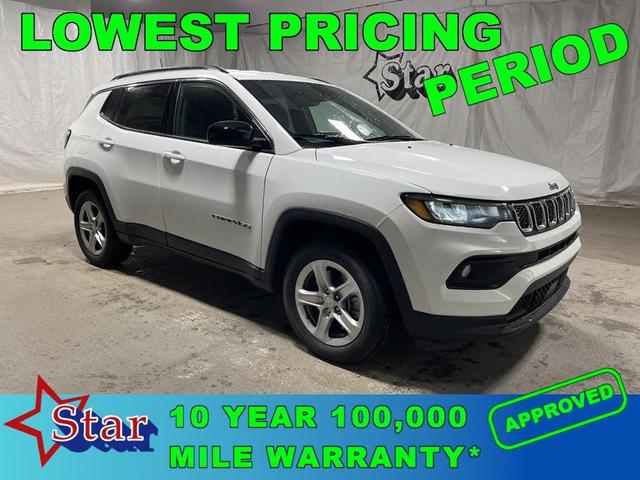Photo of 2024 Bright White Clearcoat Jeep Compass